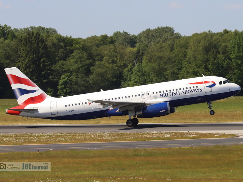 G-EUUU, Airbis A320-232, Britisch Airways
