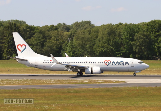 TC-MGO, Boeing 737-85F, MGA Mavi Gök Airlines