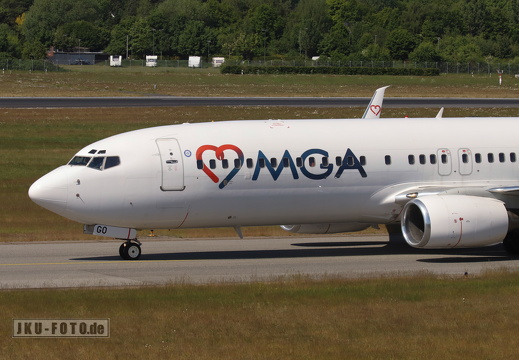 TC-MGO, Boeing 737-85F, MGA Mavi Gök Airlines