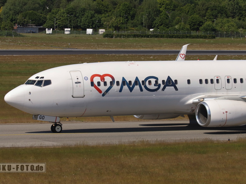 TC-MGO, Boeing 737-85F, MGA Mavi Gök Airlines