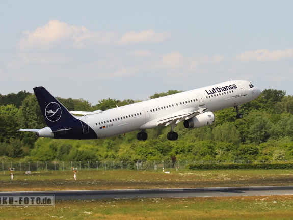 D-AISF, Airbus A321-231, Deutsche Lufthansa