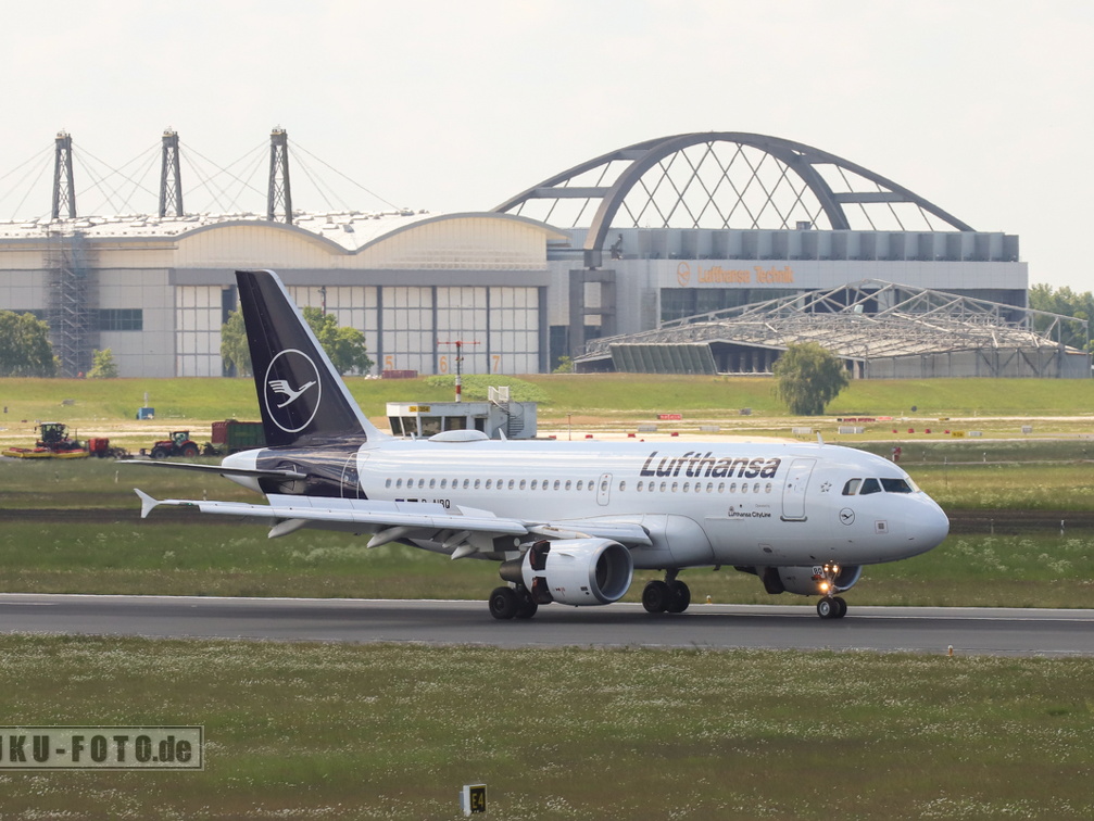 D-AIBQ, Airbus A319-112, Lufthansa City Line