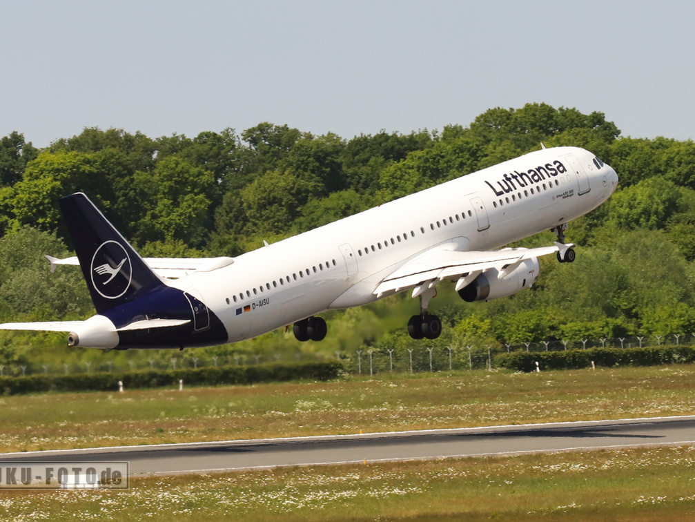 D-AISU, Airbus A321-231, Deutsche Lufthansa