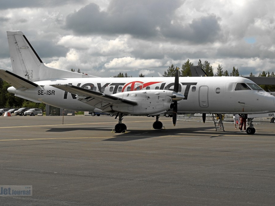 SE-ISR Saab SF340A (1362 visites) SE-ISR Saab SF340A