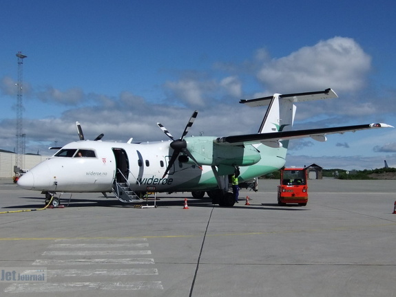 LN-WIU DHC-8 102A Widerøe BOO (2480 відвідувань) LN-WIU DHC-8 102A Widerøe BOO