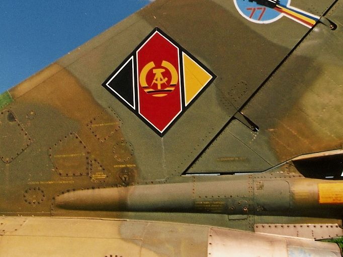 Su-22M4 Heck (2294 відвідувань) ex. 682 NVA, mit Wappen JBG-77 Su-22M4 Heck