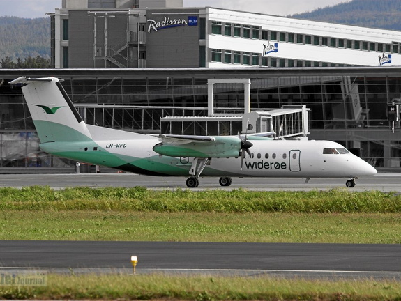 LN-WFD DHC-8 311B Widerøe (2675 Besuche) LN-WFD DHC-8 311B Widerøe