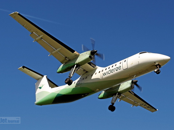 LN-WFO DHC-8-311Q Dash 8 Widerøe (2450 Besuche) Sola/Stavanger/SVG/ENZV LN-WFO DHC-8-311Q Dash 8 Widerøe