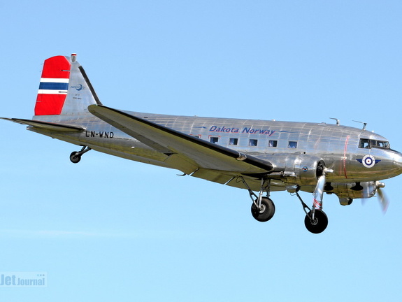 LN-WND Douglas C-53D Dakota Norway (2519 visitas) LN-WND Douglas C-53D Dakota Norway