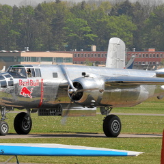 N6123C North American B-25J Mitchell The Flying Bulls Pic3 (2377 návštěv) N6123C North American B-25J Mitchell The Flying Bulls Pic3