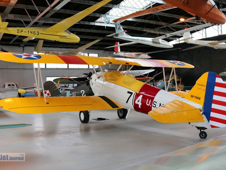SP-YWW, Boeing Stearman (2980 visingar) SP-YWW, Boeing Stearman
