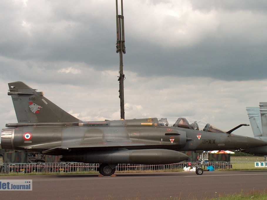 606 3-XX Mirage 2000D EC03003 Frenc AF Pic1 (2117 Besuche) 606 3-XX Mirage 2000D EC03003 Frenc AF Pic1