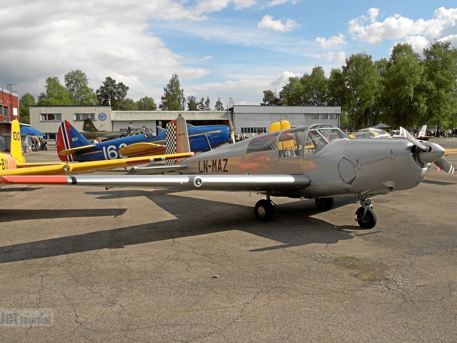 LN-MAZ Saab 91D (1322 odwiedzin) LN-MAZ Saab 91D