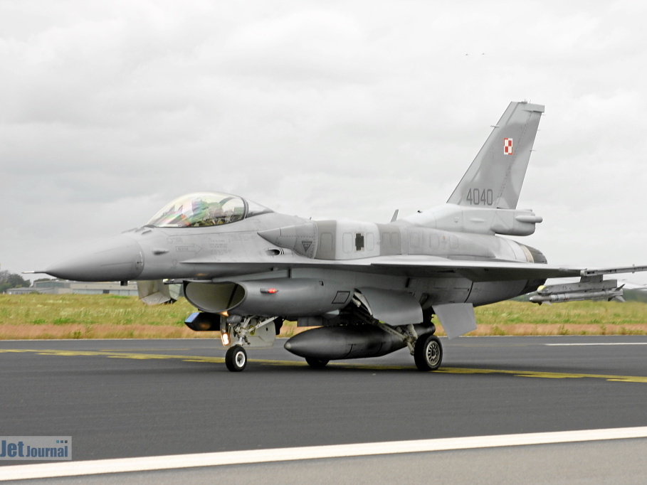 4040, F-16CJ, Polish Air Force (3274 visingar) 4040, F-16CJ, Polish Air Force