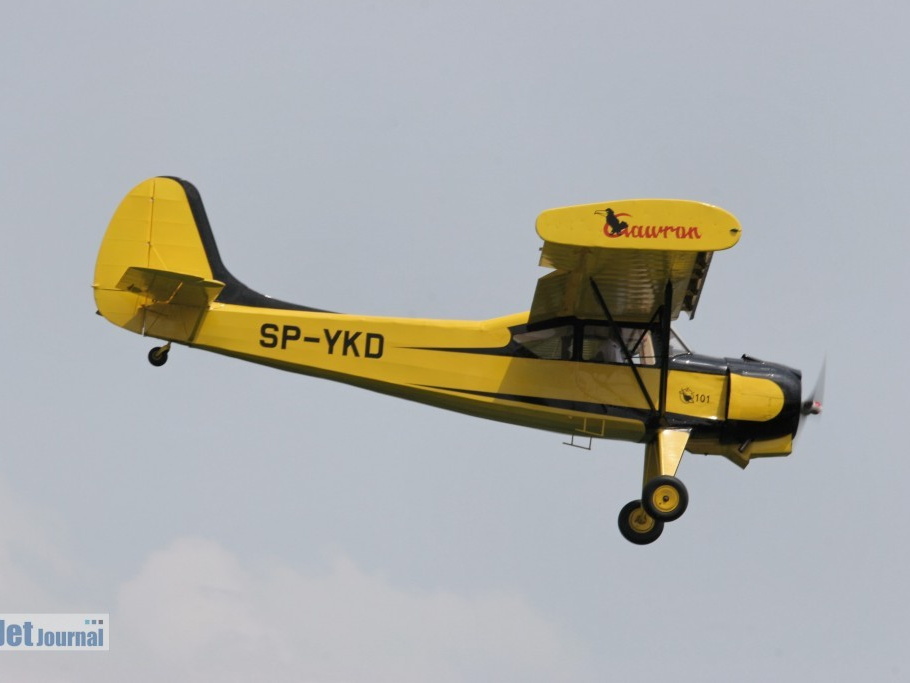 SP-YKD PZL Okecie PZL-101 Gawron (1142 odwiedzin) SP-YKD PZL Okecie PZL-101 Gawron