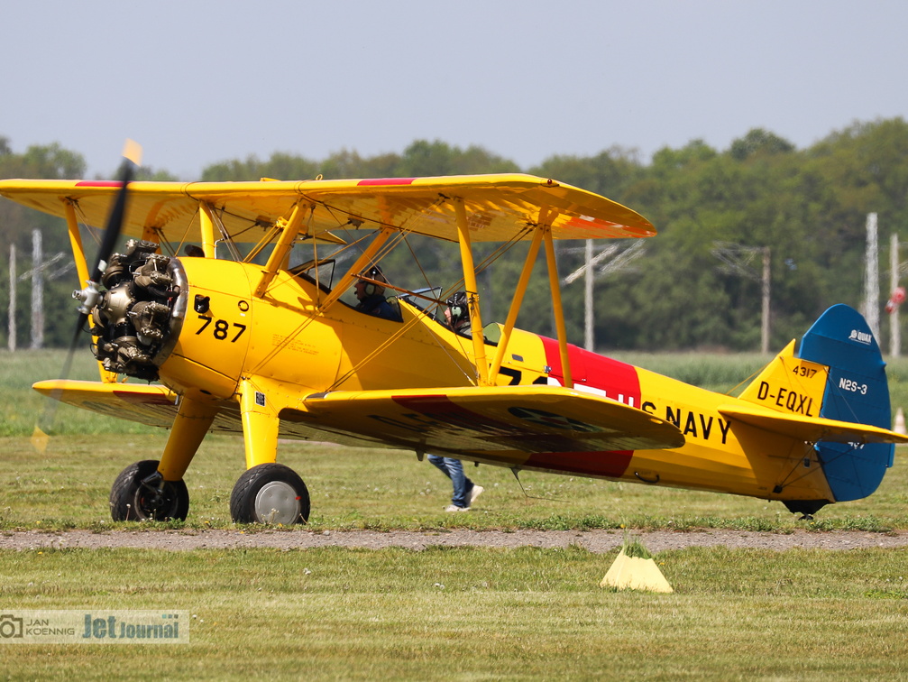 D-EQXL, Boeing Stearman A75N1 / PT-17 (2395 návštěv) D-EQXL, Boeing Stearman A75N1 / PT-17