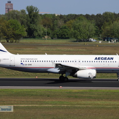 SX-DVN, Airbus A320-232, Aegean (2364 Besuche) SX-DVN, Airbus A320-232, Aegean