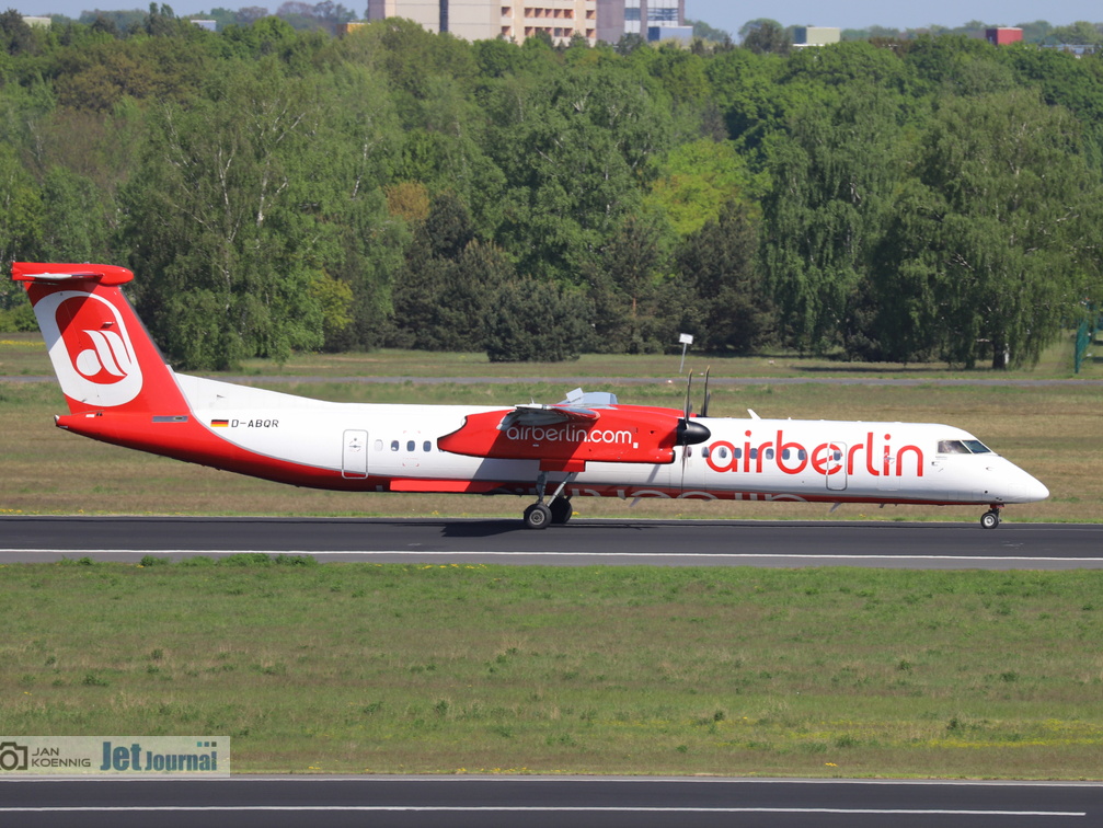 D-ABQR, DHC-8-402 Dash 8, LGW/Air Berlin (1542 Besuche) D-ABQR, DHC-8-402 Dash 8, LGW/Air Berlin