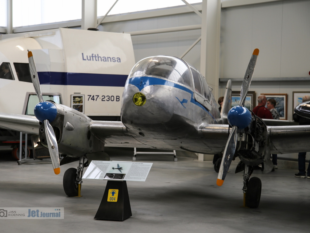 HA-OMD / DM-SGF, Aero-45S (1619 návštěv) Das Museum Wernigerode besitzt zwei Aero-45. Zum Einen (wahrscheinlich) die komplett ausgestellte Ae... HA-OMD / DM-SGF, Aero-45S