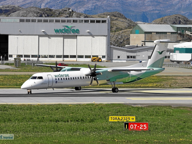 LN-WDJ DHC-8 402 WF (1247 visingar) LN-WDJ DHC-8 402 WF