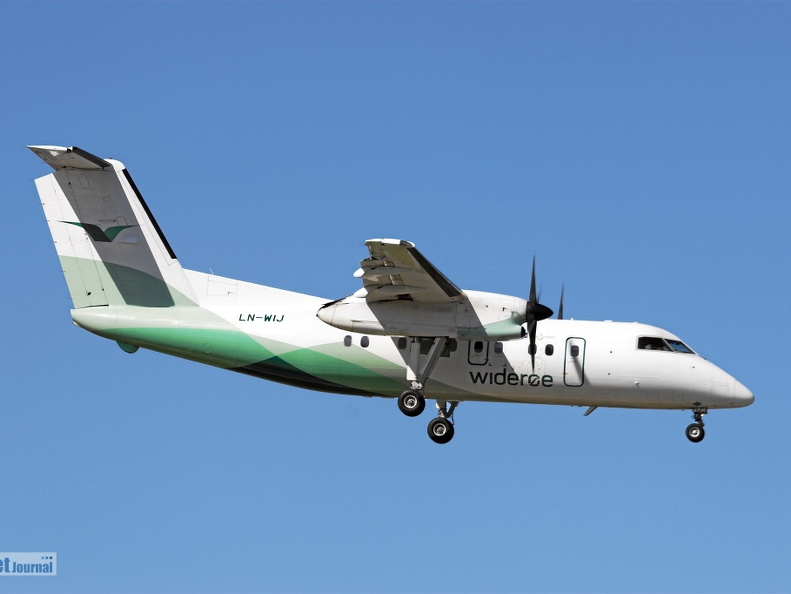 LN-WIJ Hammerfest DHC-8 103 Widerøe (1218 visingar) LN-WIJ Hammerfest DHC-8 103 Widerøe
