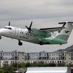 LN-WIU DHC-8 102A Widerøe (просмотров: 1505) LN-WIU DHC-8 102A Widerøe