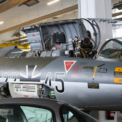 22+45, F-104G Starfighter, Deutsche Luftwaffe (1880 visites) Cockpitsektion 22+45, F-104G Starfighter, Deutsche Luftwaffe