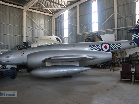 WK914 (falsch WF714), Gloster Meteor F.8, Royal Air Force (1213 návštěv) WK914 (falsch WF714), Gloster Meteor F.8, Royal Air Force