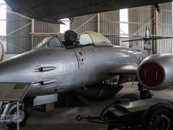 WK914 (falsch WF714), Gloster Meteor F.8, Royal Air Force (1194 návštěv) Die Bemalung zeigt WF714, es ist aber die WK914 WK914 (falsch WF714), Gloster Meteor F.8, Royal Air Force