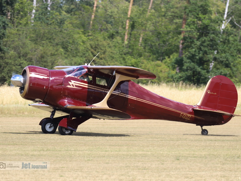 F-GUZZ, Beech D-17S Staggerwing (105 visingar) F-GUZZ, Beech D-17S Staggerwing