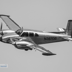 N3670B, Beechcraft E50 Twin Bonanza (31 visingar) N3670B, Beechcraft E50 Twin Bonanza