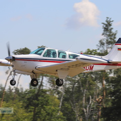 D-EBOM, Beech F33A Bonanza (27 visitas) D-EBOM, Beech F33A Bonanza