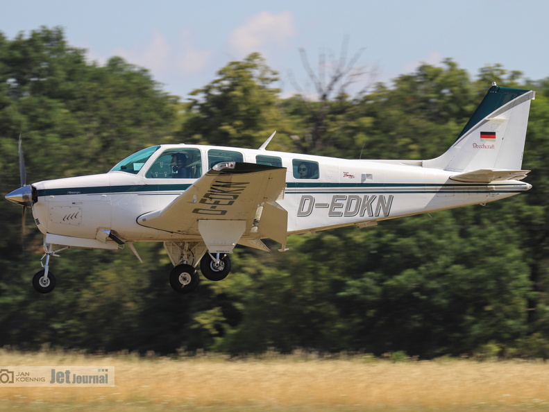 D-EDKN, Beech A36 Bonanza (362 Besuche) D-EDKN, Beech A36 Bonanza