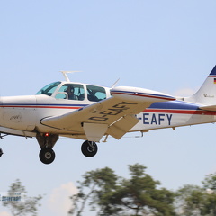 D-EAFY, Beech C33A Debonair (319 visits) D-EAFY, Beech C33A Debonair
