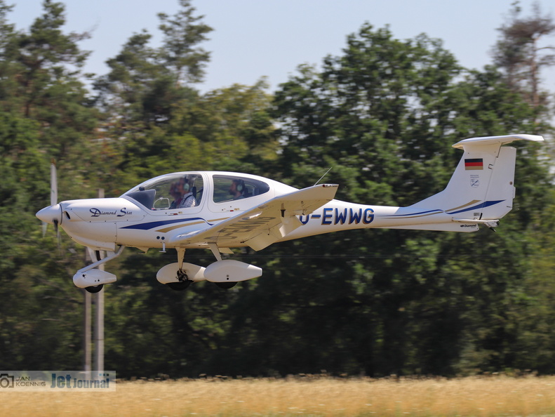 D-EWWG, Diamond DA-40 Diamond Star (719 návštěv) D-EWWG, Diamond DA-40 Diamond Star