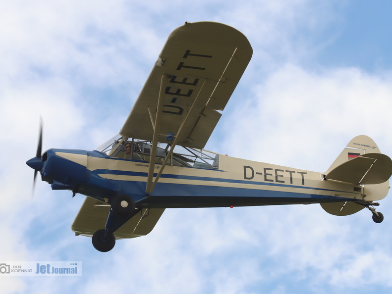 D-EETT, Piper PA-18-150 (615 visingar) D-EETT, Piper PA-18-150