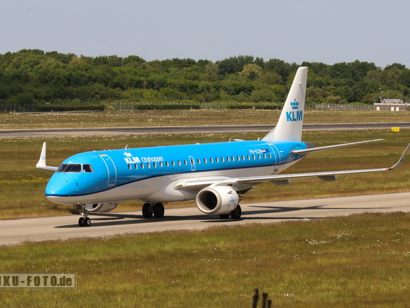 PH-EZM, Embraer ERJ-190-100LR, KLM