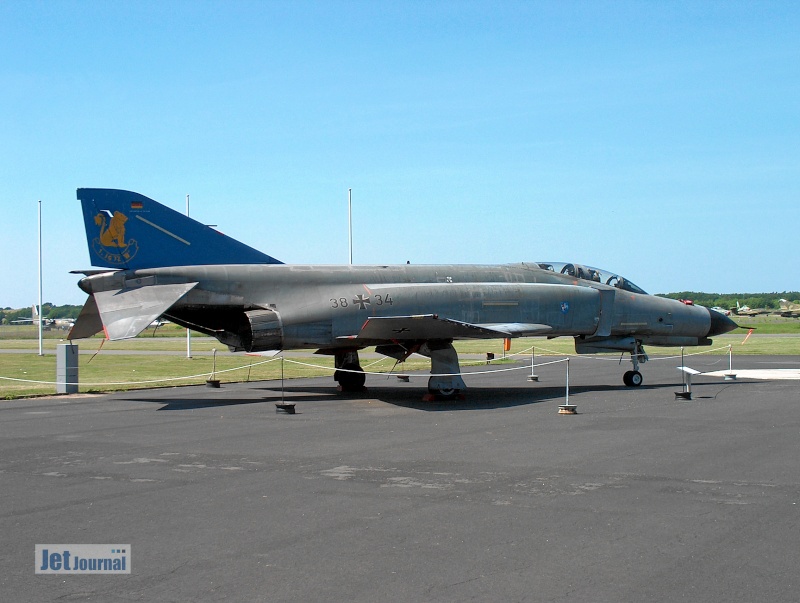 38+34 F-4F Phantom Fluglehzentrum F-4F_01 (3891 Besuche) 38+34 F-4F Phantom Fluglehzentrum F-4F_01